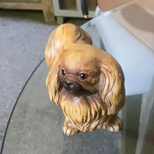 Vintage UCTCI Pekingese Dog Figurine